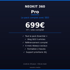 NeoKit 360 Pro - 699€ HT